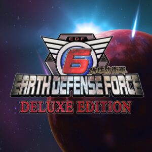 EARTH DEFENSE FORCE ６ DELUXE EDITION  PS4 &amp; PS5 cover