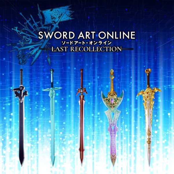 SWORD ART ONLINE Last Recollection - Black Swordsman Swords Skins Set [PS4, PS5]