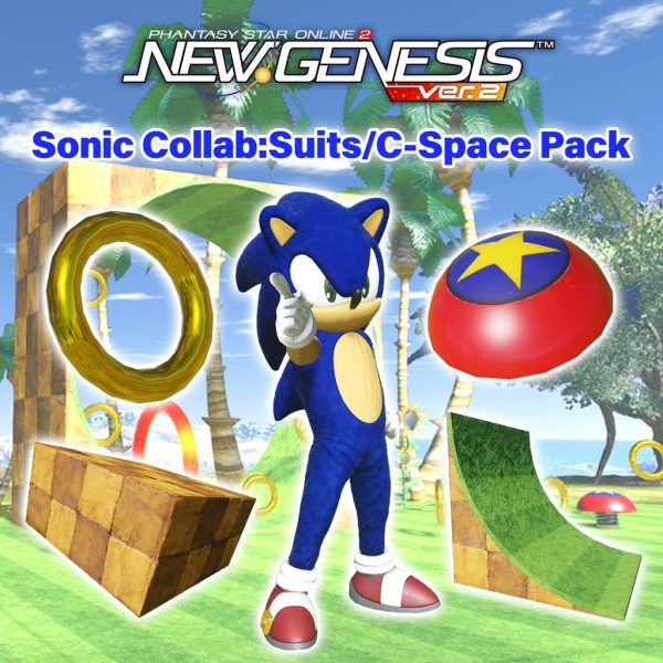 PSO2:NGS - Sonic Collab: Suits/C-Space Pack - изображение 1