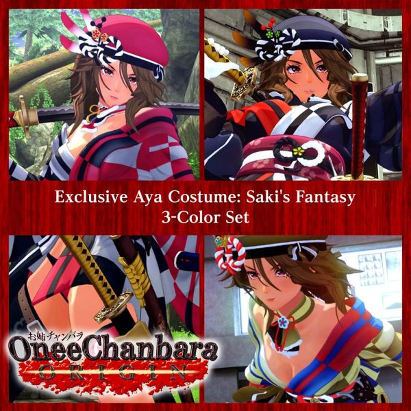 Exclusive Aya Costume: Saki's Fantasy 3-Color Set [PS4]