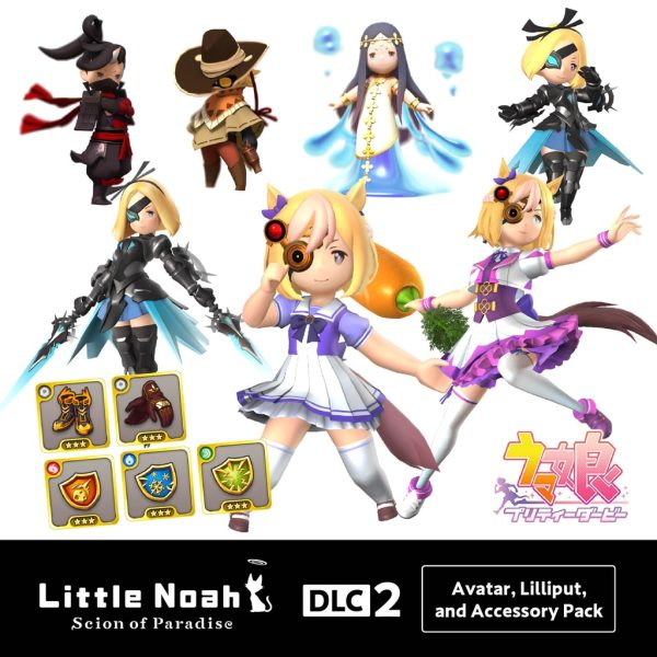 Little Noah: Scion of Paradise DLC 2: Avatar, Lilliput, and Accessory Pack [PS4] - изображение 1