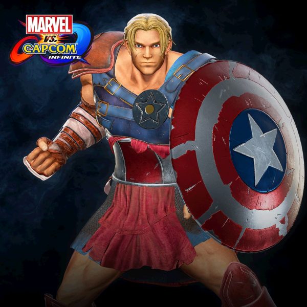 Marvel vs. Capcom: Infinite- Captain America Gladiator Costume [PS4] - изображение 1