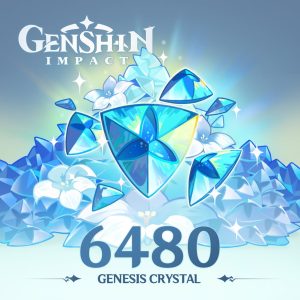 Genshin Impact - 6,480 Genesis Crystals