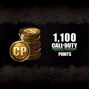 1,100 Call of Duty: Modern Warfare Remastered Points