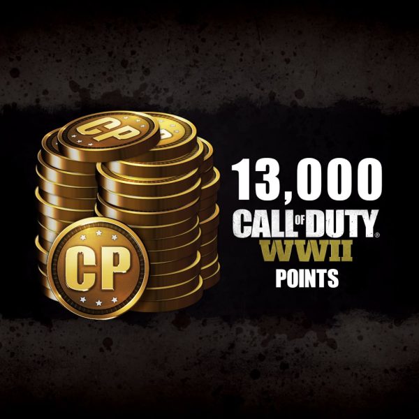13,000 Call of Duty: WWII Points