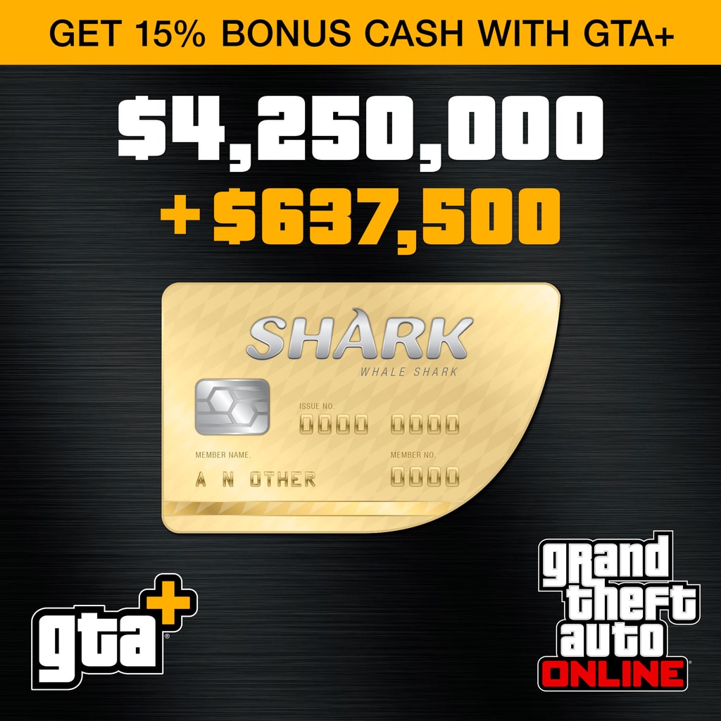 GTA+: Whale Shark Cash Card (PS5) - изображение 1