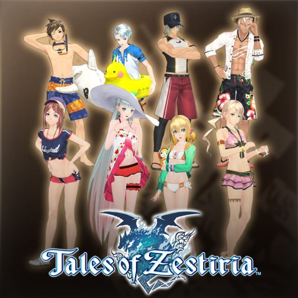 Tales of Zestiria - Seaside Resort Costumes Set [PS4]