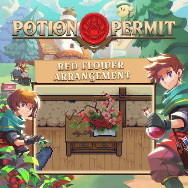 Potion Permit - Red Flower Arrangement [PS4,&nbsp;PS5] - изображение 1