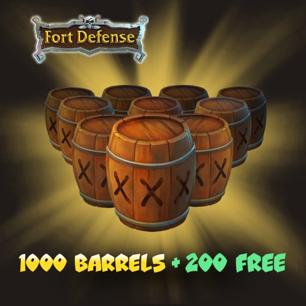 Fort Defense - 1000 barrels +200 - изображение 1
