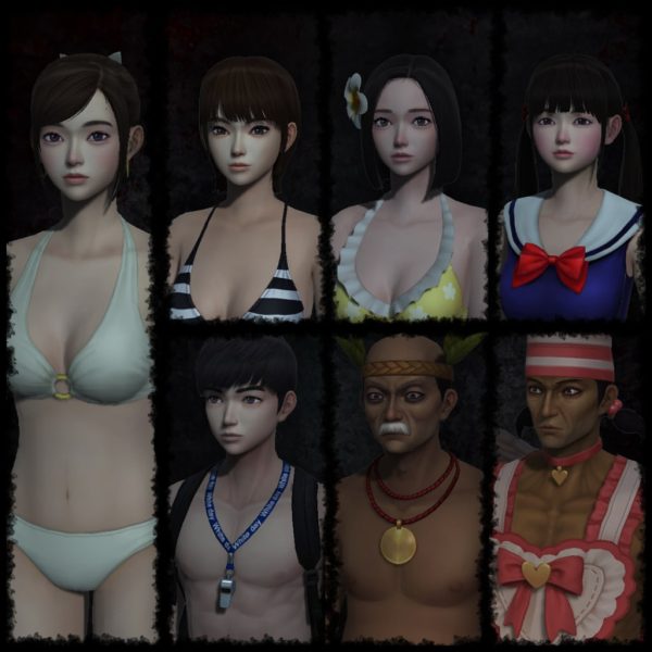 White Day - Beachwear Costume Set [PS4]