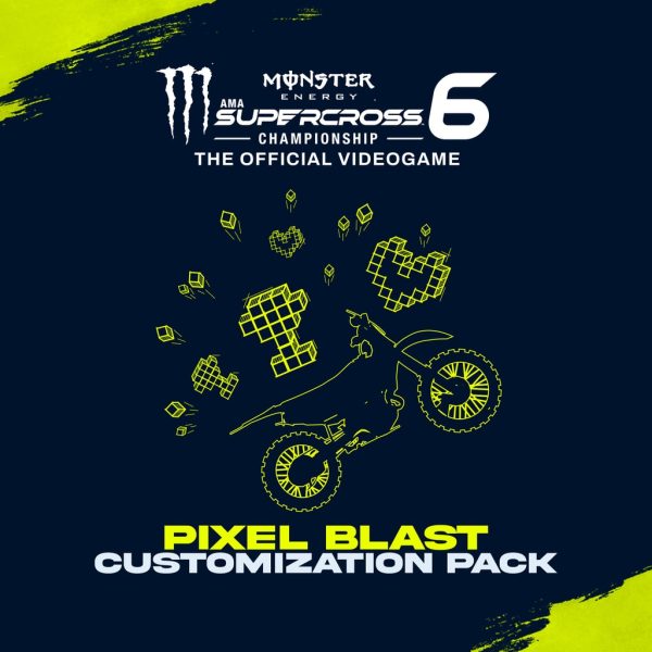 Monster Energy Supercross 6 - Customization Pack Pixel Blast [PS4,&nbsp;PS5] - изображение 1