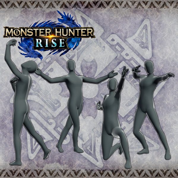 Monster Hunter Rise - "Delightful Dance" gesture set [PS4,&nbsp;PS5] - изображение 1