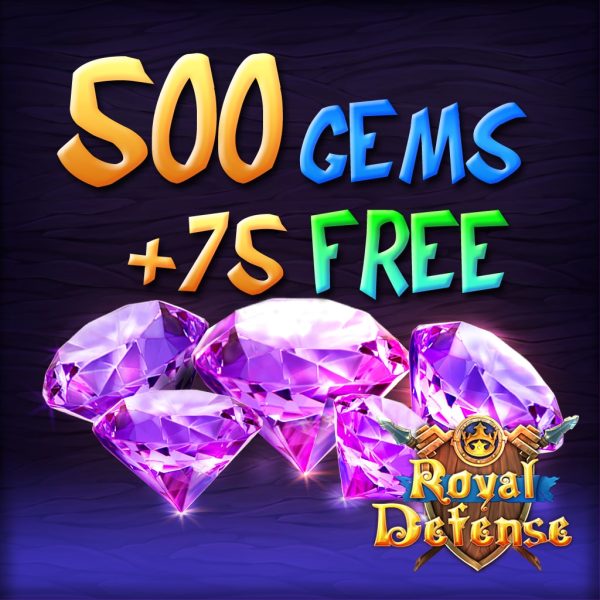 Royal Defense: 500 crystals +75 - изображение 1