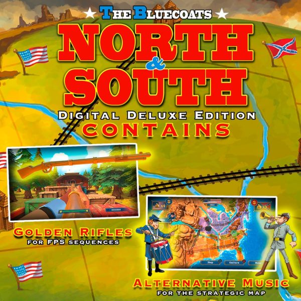The Bluecoats: North & South - Digital Deluxe Edition Bonuses [PS4]