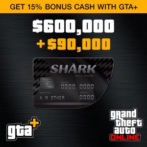 GTA+: Bull Shark Cash Card (PS5)