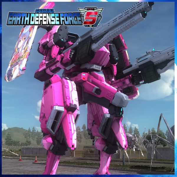 EARTH DEFENSE FORCE 5 Powered Exoskeleton Nix Phantasia Shield [PS4] - изображение 1