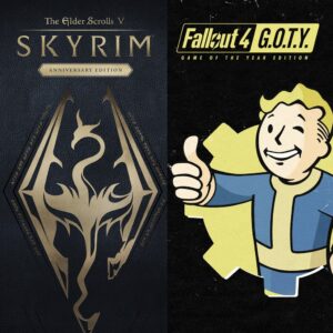 Skyrim Anniversary Edition + Fallout 4 G.O.T.Y Bundle [PS4, PS5]