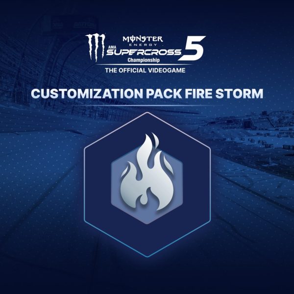 Monster Energy Supercross 5 - Customization Pack Fire Storm [PS4,&nbsp;PS5] - изображение 1