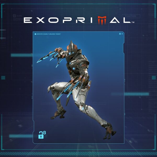 Exoprimal - Zephyr β Early Unlock Ticket [PS4, PS5]