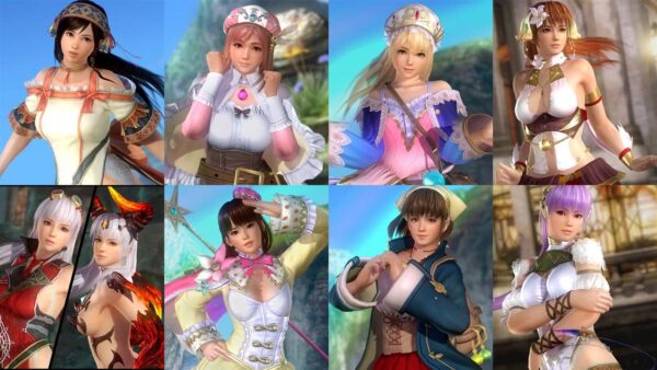 DOA5LR Gust Mashup Costume Set [PS4] - изображение 2
