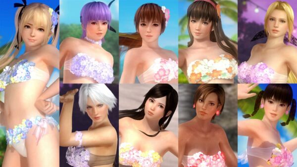DOA5LR Flower Set [PS4] - изображение 2
