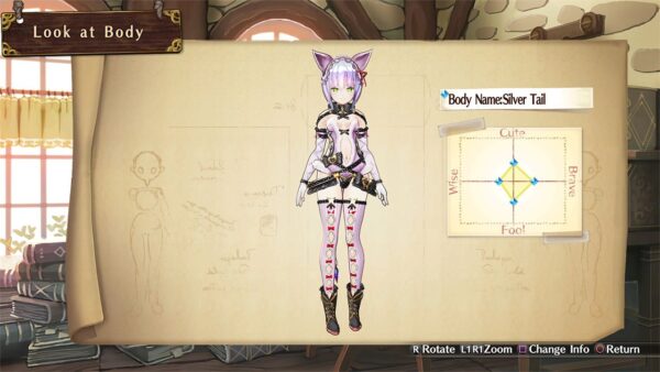 Atelier Sophie: Dollmake costume, Silver Tail [PS4] - изображение 2
