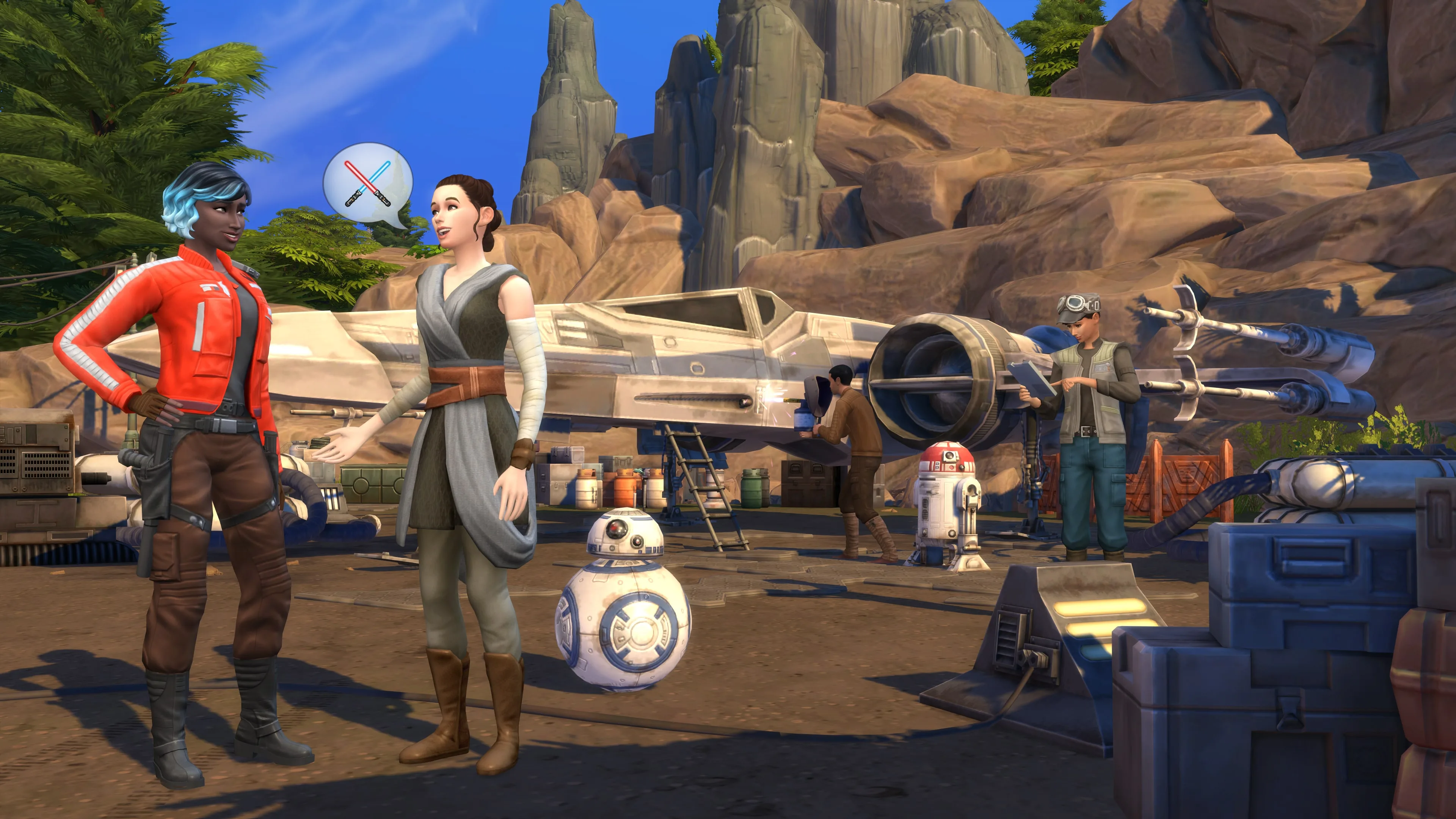 The Sims 4 Star Wars: Journey to Batuu Game Pack [PS4] - изображение 2