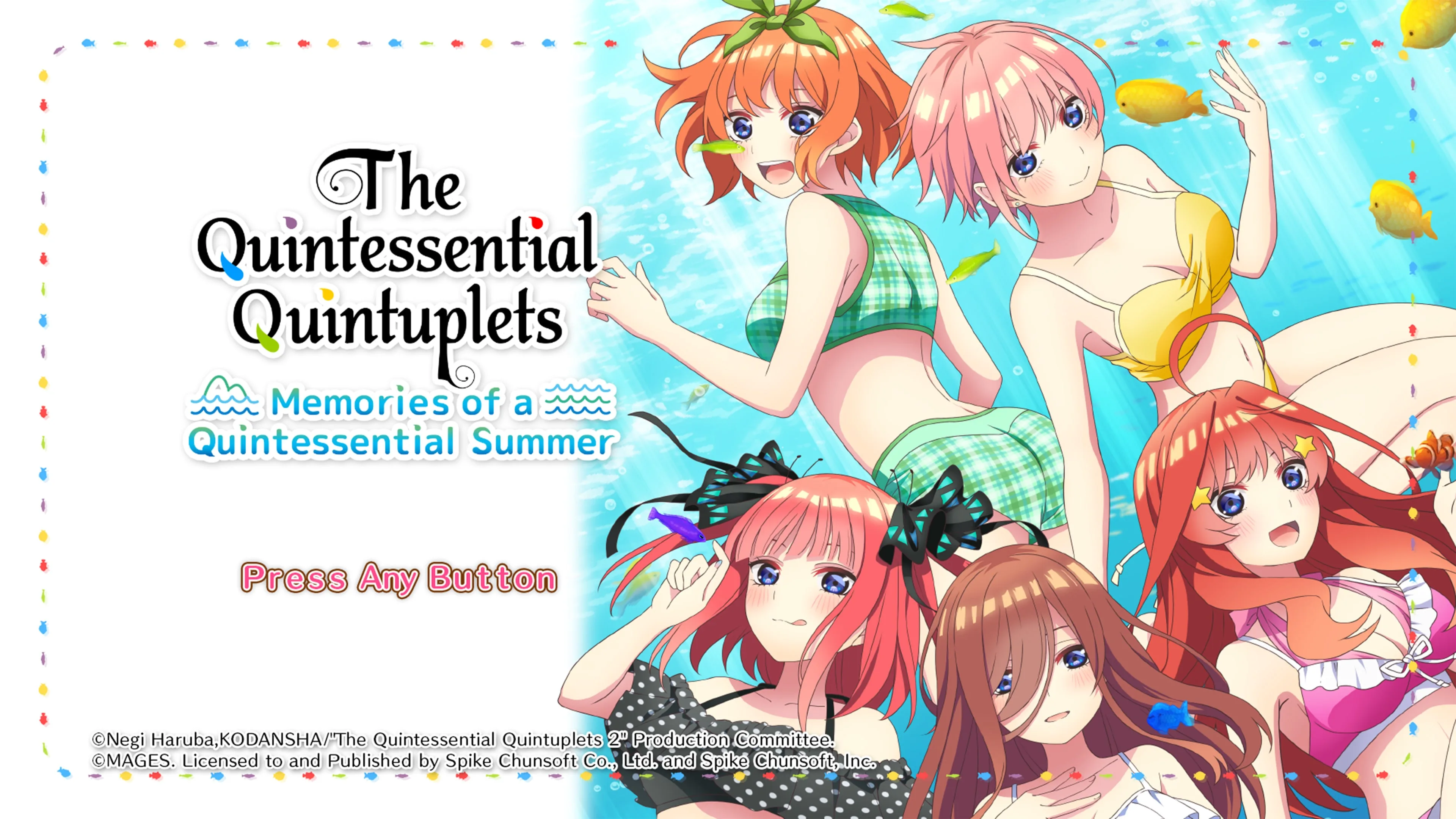 The Quintessential Quintuplets - Memories of a Quintessential Summer [PS4] - изображение 2