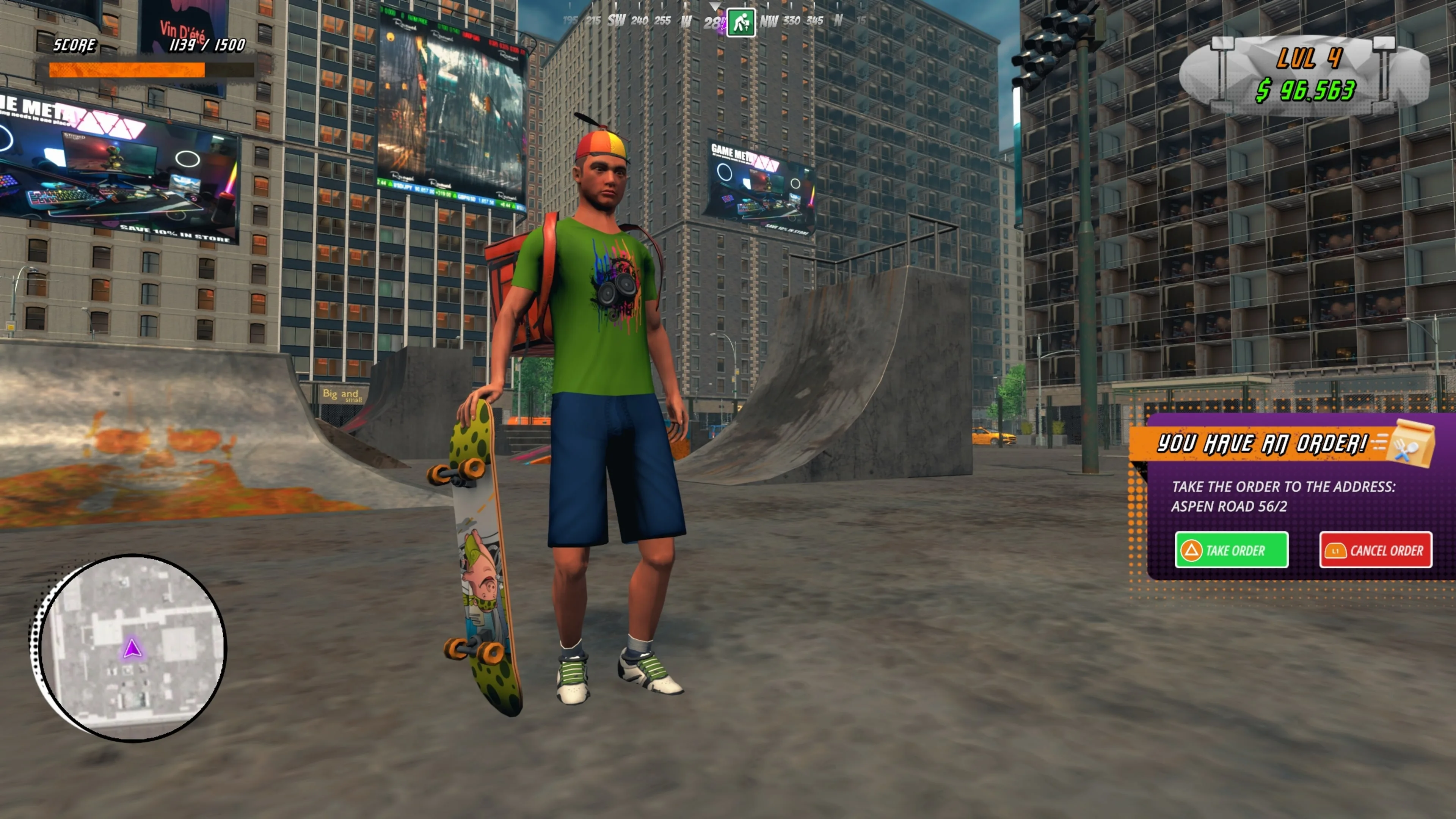 Urban Skater - Skateboard Delivery City Challenge [PS4] - изображение 3