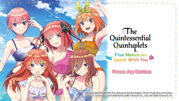 The Quintessential Quintuplets - Five Memories Spent With You [PS4] - изображение 2