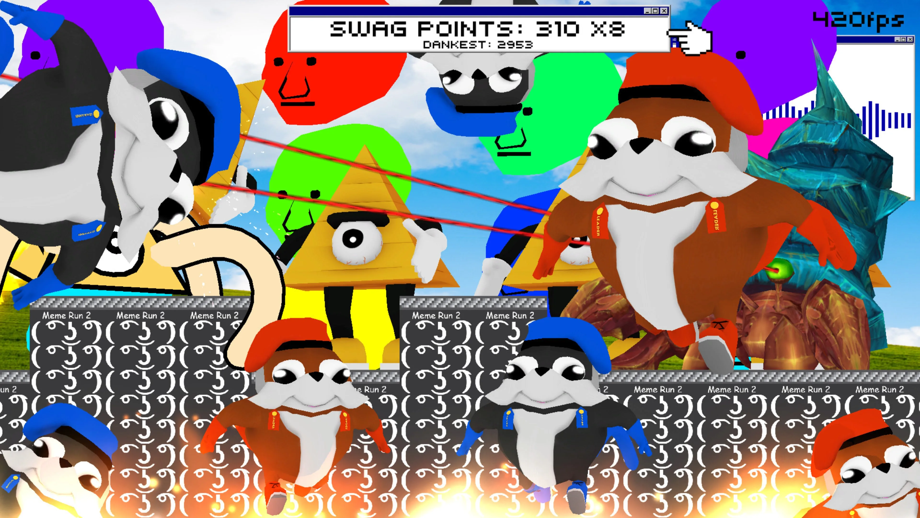 Meme Run 2 Game + Avatar Bundle [PS4] - изображение 2