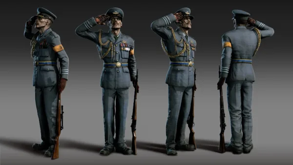 Zombie Army 4: Zombie Gentleman Dress Uniform Character [PS4] - изображение 2