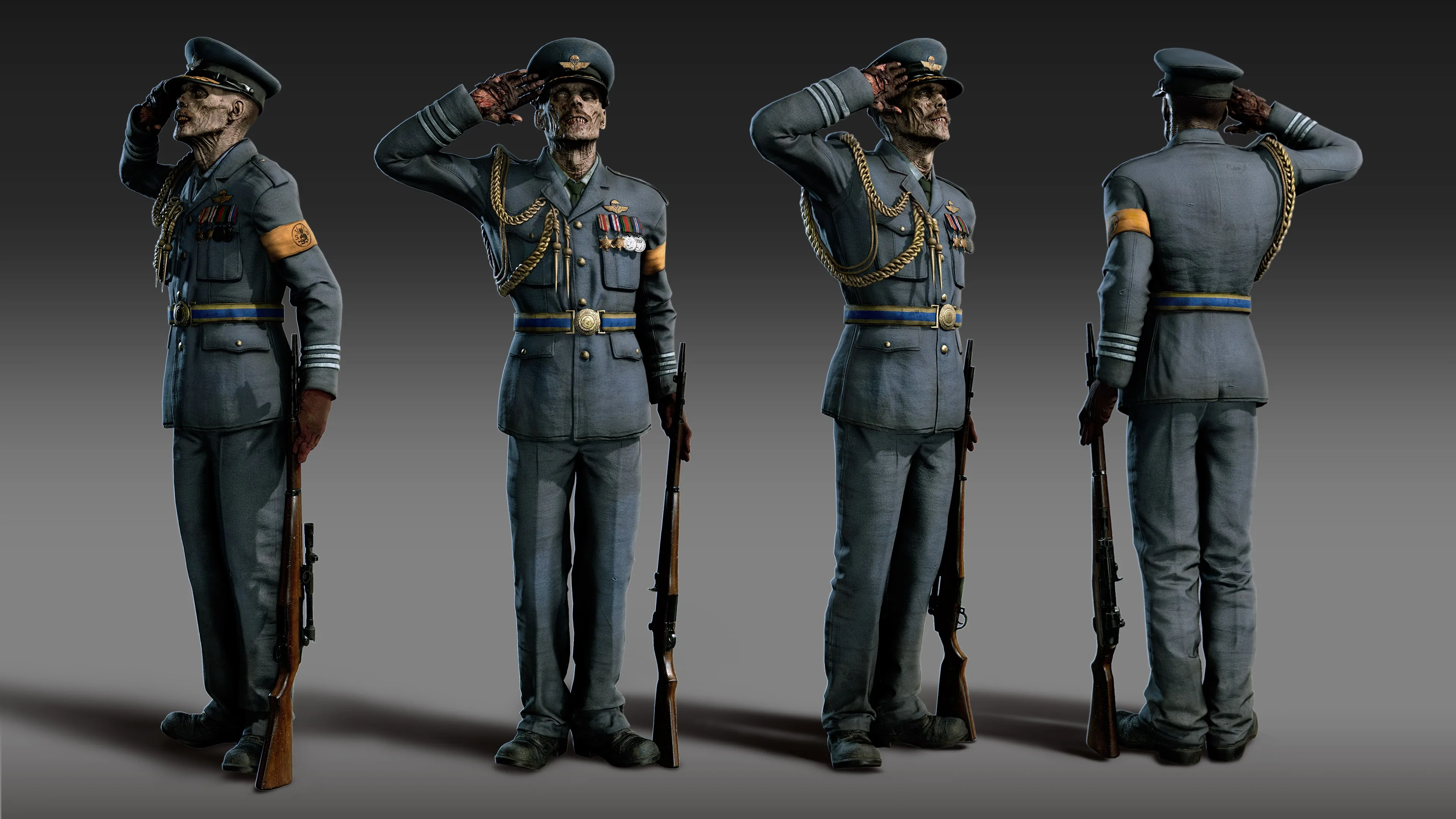Zombie Army 4: Zombie Gentleman Dress Uniform Character [PS4] - изображение 2