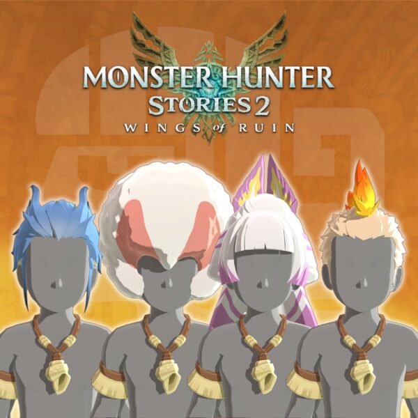 Monster Hunter Stories 2: Wings of Ruin - Rider Hairstyle Bundle [PS4]