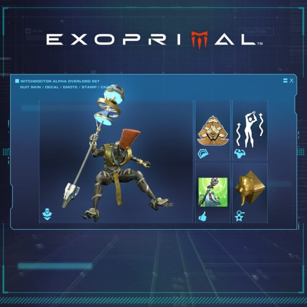 Exoprimal - Witchdoctor Alpha Overlord Set [PS4, PS5]