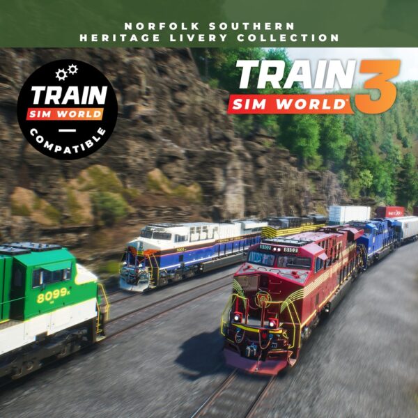 Train Sim World 4: Norfolk Southern Heritage Livery Collection Add-On [PS4,&nbsp;PS5] - изображение 1