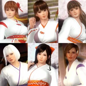 DOA5LR Shrine Maiden Costume Set [PS4] - изображение 2