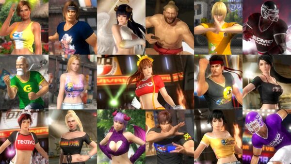 DOA5LR TECMO 50th Anniversary Costume Set [PS4] - изображение 2