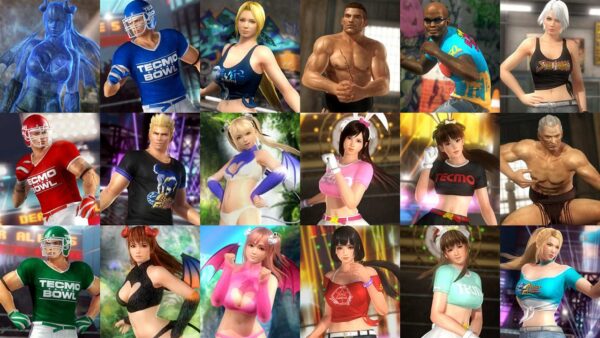 DOA5LR TECMO 50th Anniversary Costume Set [PS4] - изображение 3