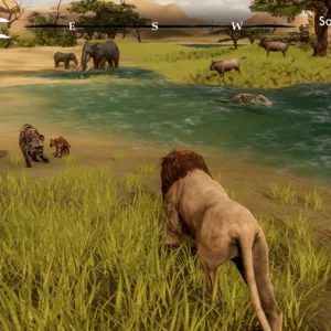 Lion Simulator Survival: RPG Animal Battle [PS4] - изображение 2