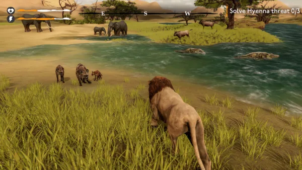 Lion Simulator Survival: RPG Animal Battle [PS4] - изображение 2