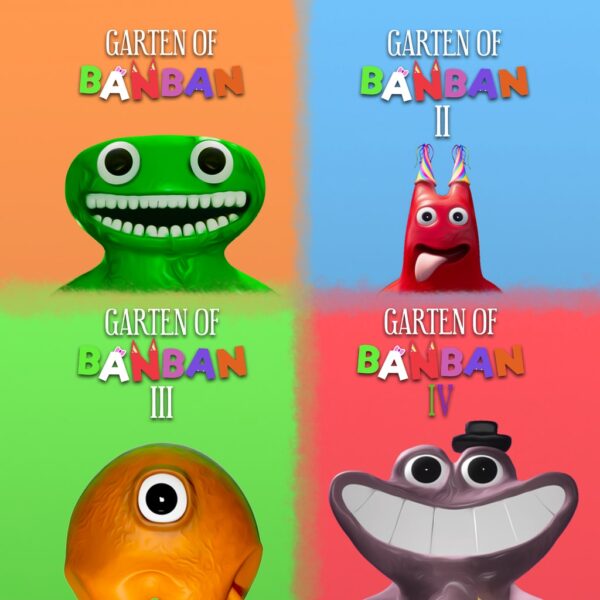 Garten of Banban Bundle: 1 + 2 + 3 + 4 [PS4] - изображение 1