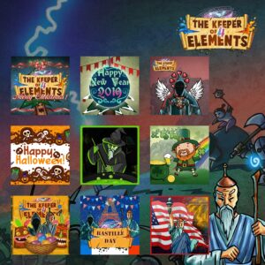 Keeper of 4 Elements Holiday Bundle [PS4]