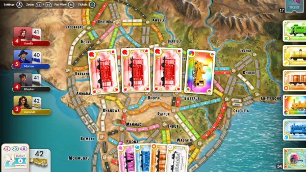 Ticket to Ride: Round the World Ticket [PS4] - изображение 3