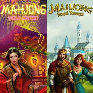 MAHJONG WORLD CONTEST&amp;MAHJONG ROYAL TOWERS [PS4] cover