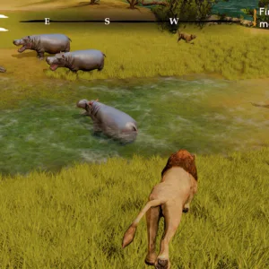 Lion Simulator Survival: RPG Animal Battle [PS4] - изображение 3