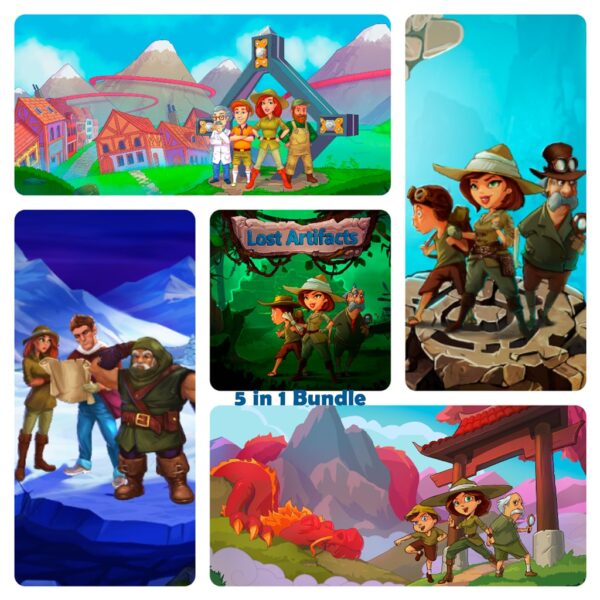Lost Artifacts 5 in 1 Bundle [PS4] - изображение 1