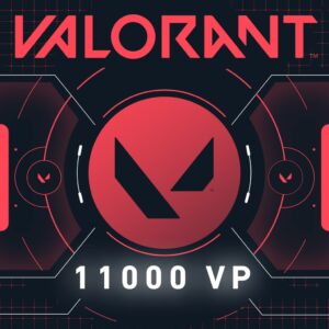 11000 VALORANT Points (1500 Bonus + 9500) []