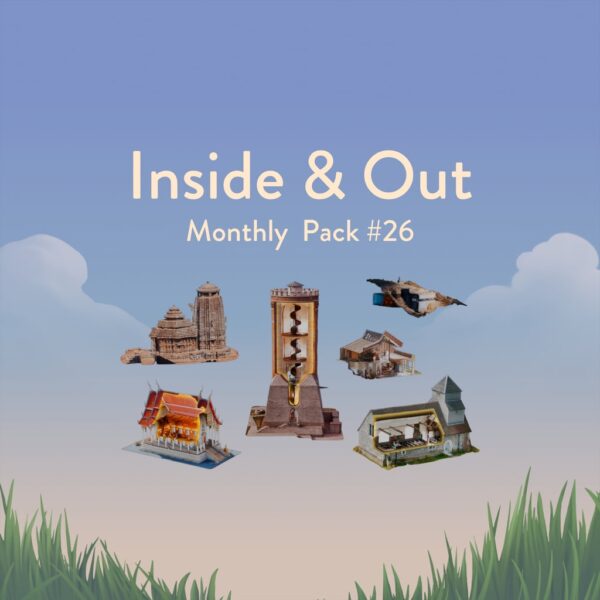 Puzzling Places: Monthly Pack #26 "Inside & Out" [PS5]