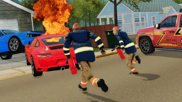 Rescue Team 911 Simulator - Ambulance, Police, Firefighter [PS4] - изображение 4